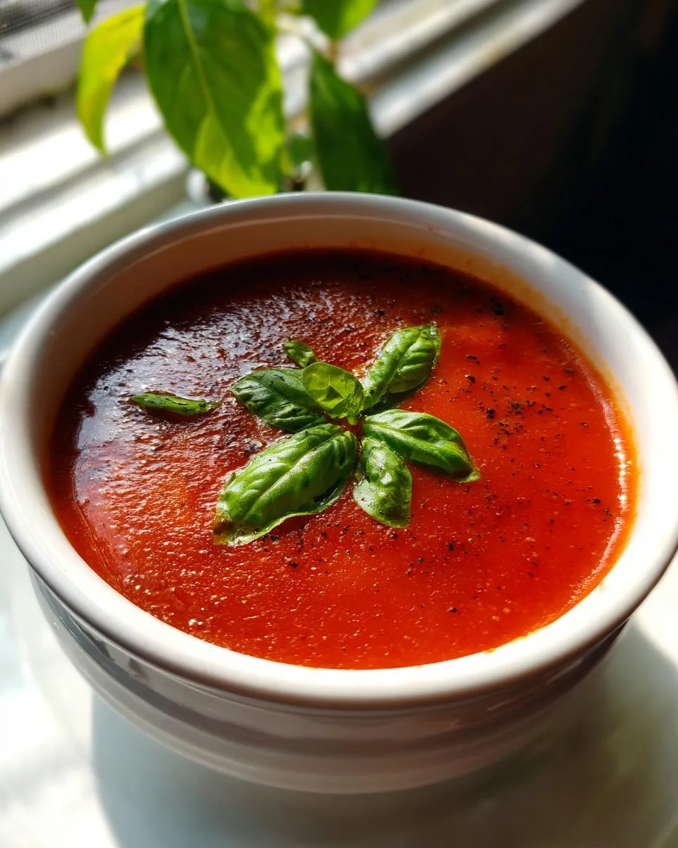 Easy Tomato Soup - detail 1