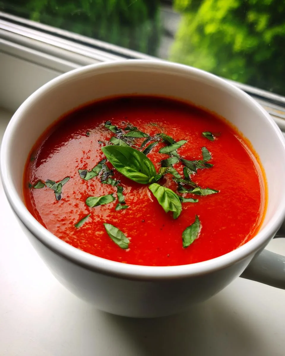 Easy Tomato Soup - detail 3