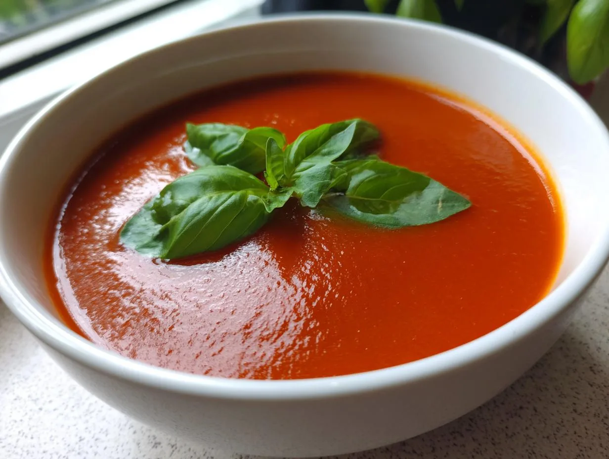 20-Minute Easy Tomato Soup Recipe for Instant Comfort