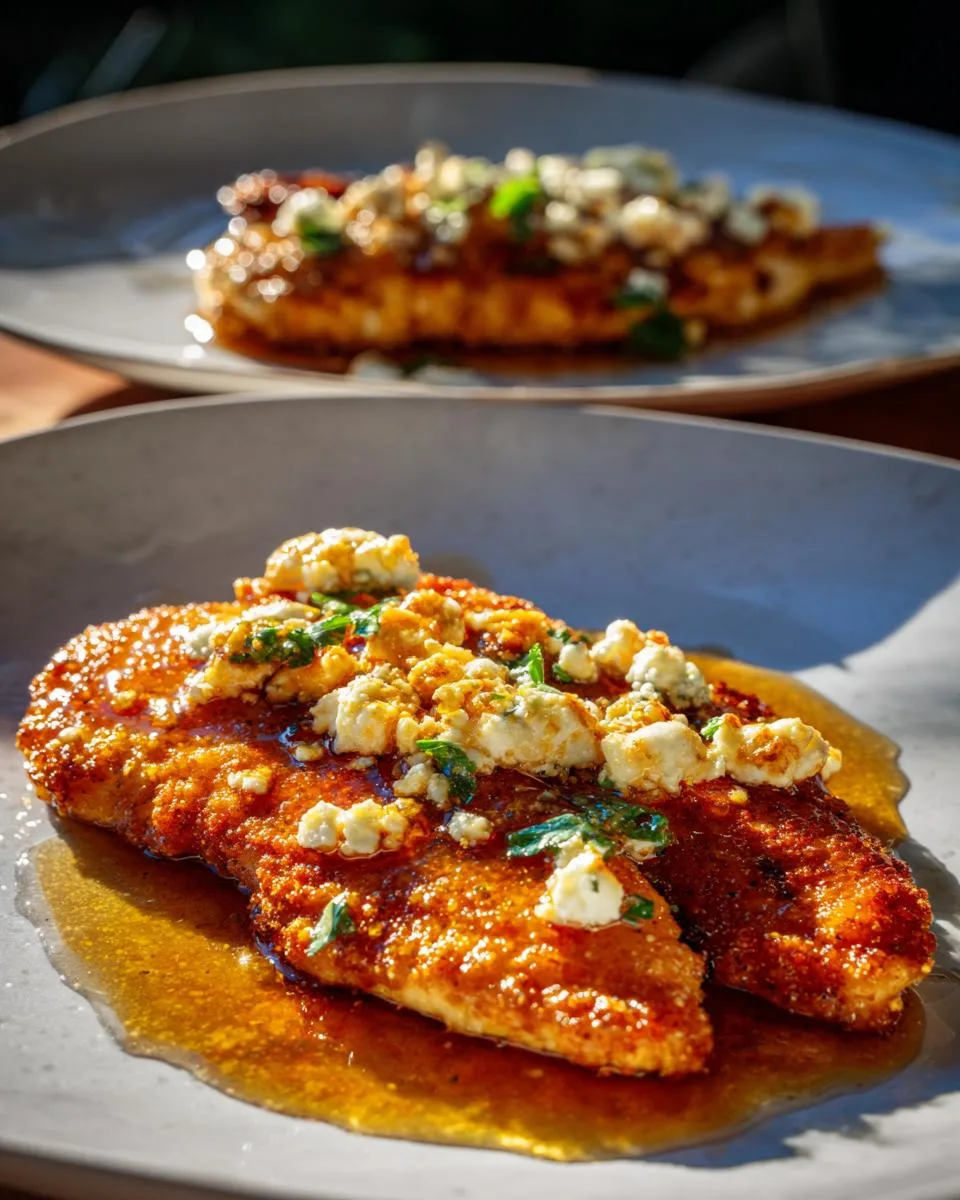 Feta Chicken with Hot Honey - detail 1