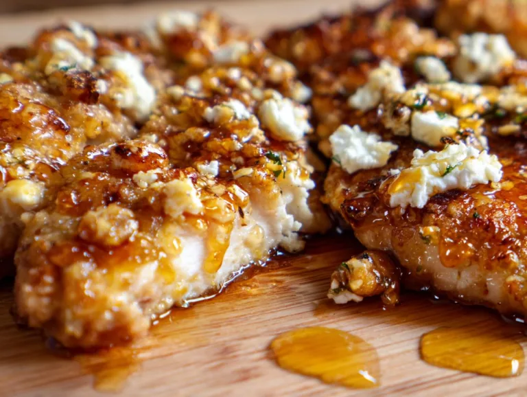 Feta Chicken with Hot Honey