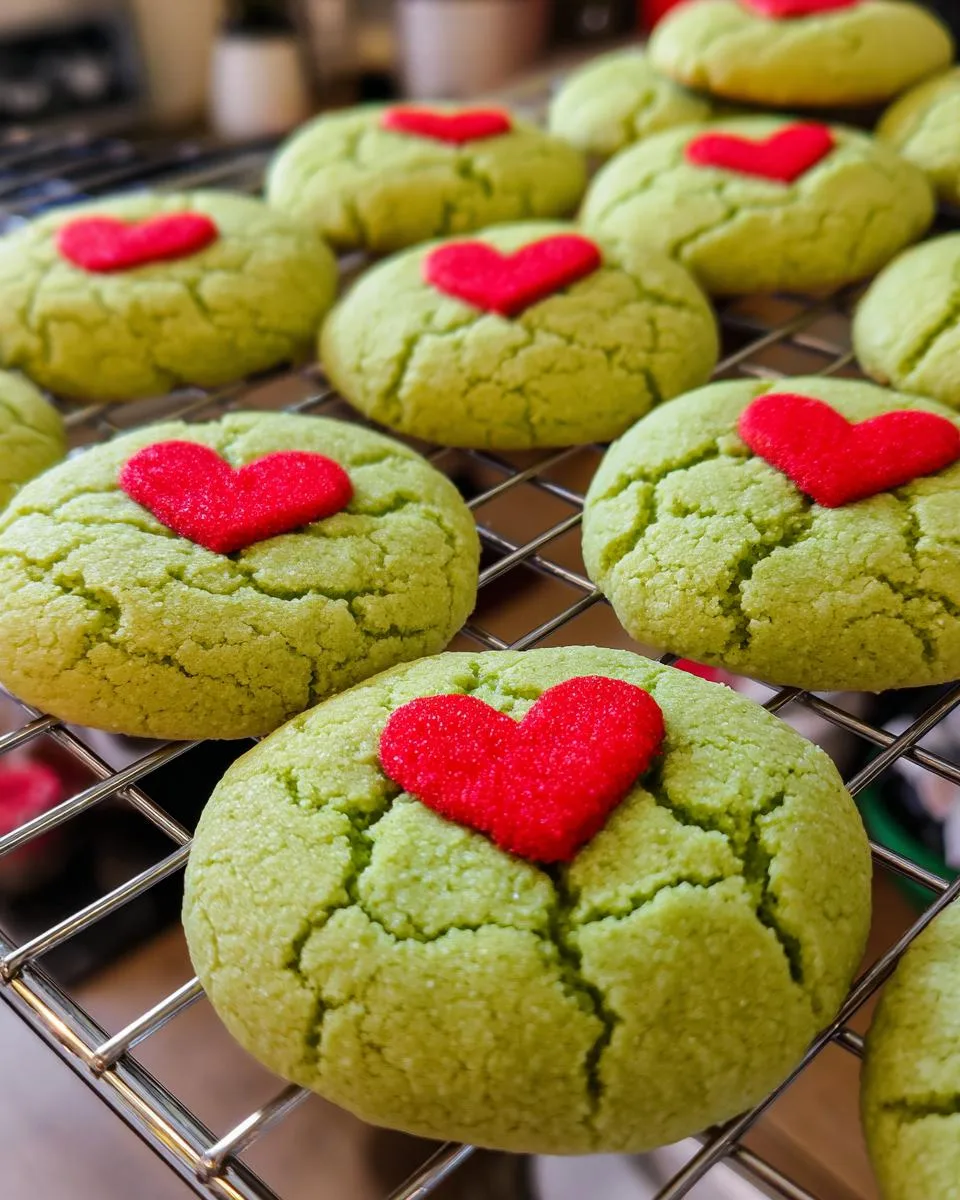 Grinch Sugar Cookies - detail 3
