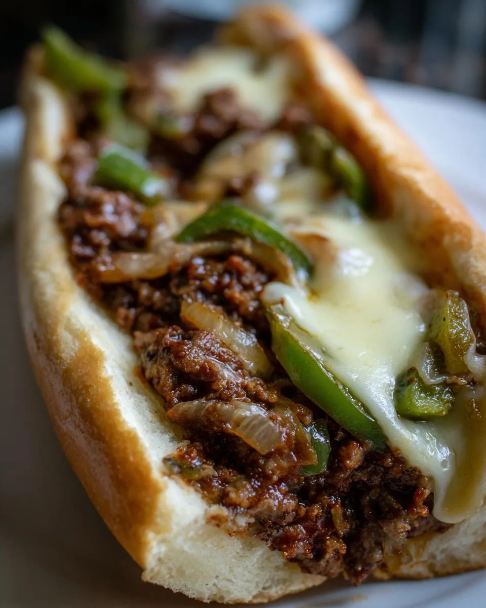 Ground Beef Philly Cheesesteaks - detail 3