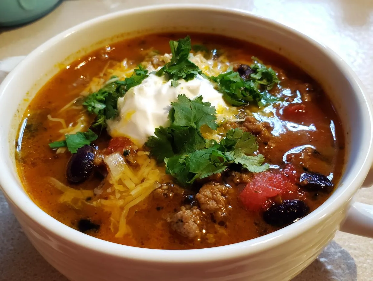 25g Protein Taco Soup: A Healthy Meal Prep Miracle