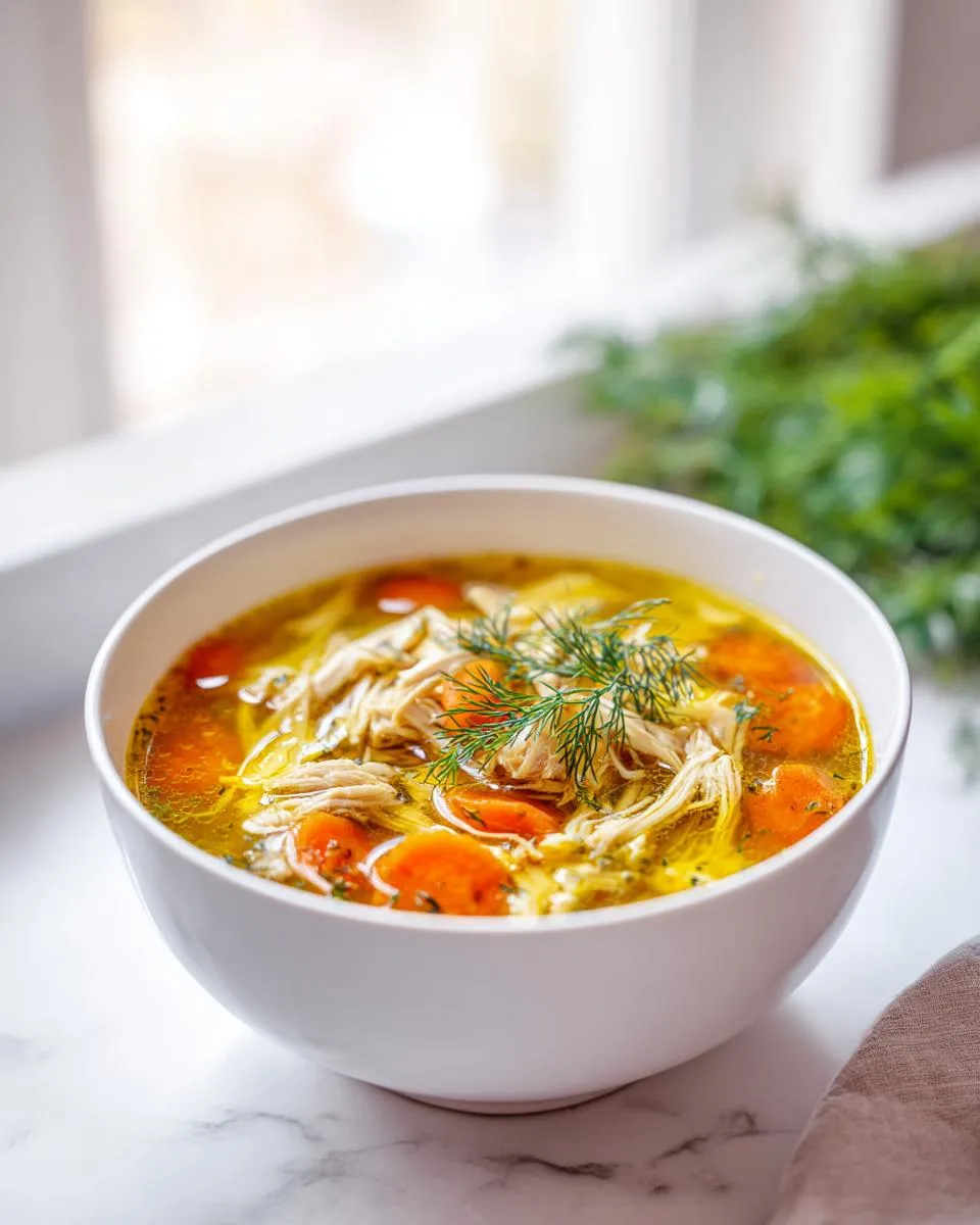 Healthy Homemade Chicken Soup - detail 1
