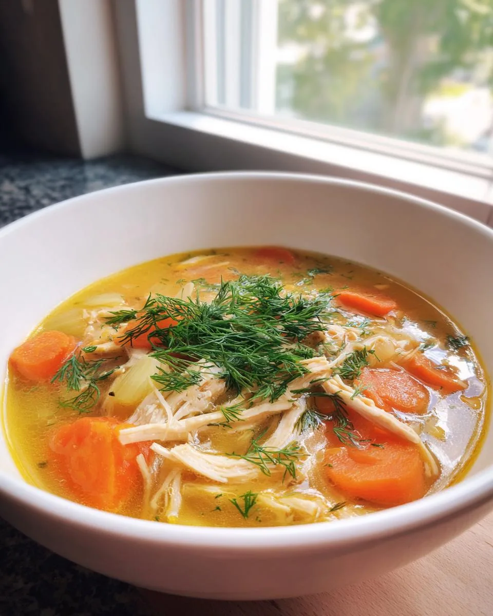 Healthy Homemade Chicken Soup - detail 2