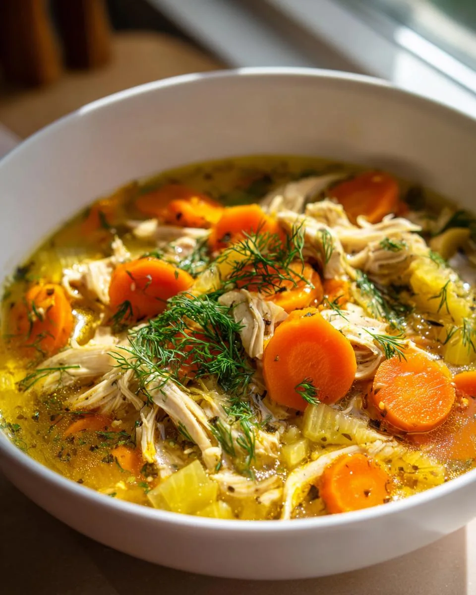 Healthy Homemade Chicken Soup - detail 4