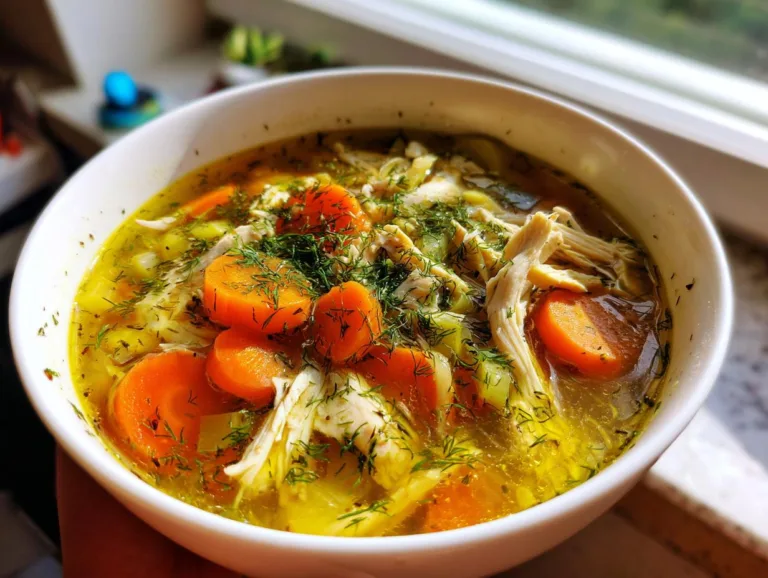 Healthy Homemade Chicken Soup