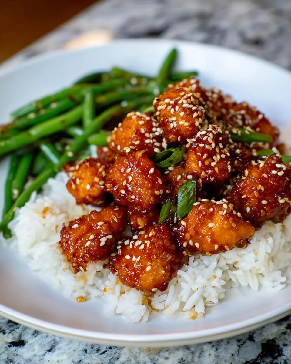 Healthy Sesame Chicken Recipe - detail 3