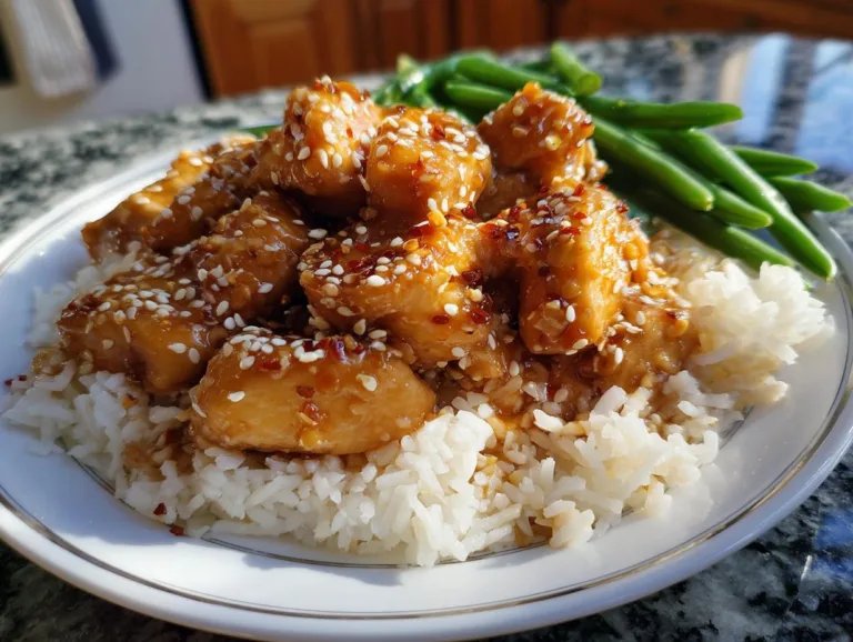 Healthy Sesame Chicken Recipe