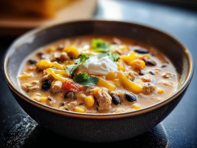 High Protein Taco Soup