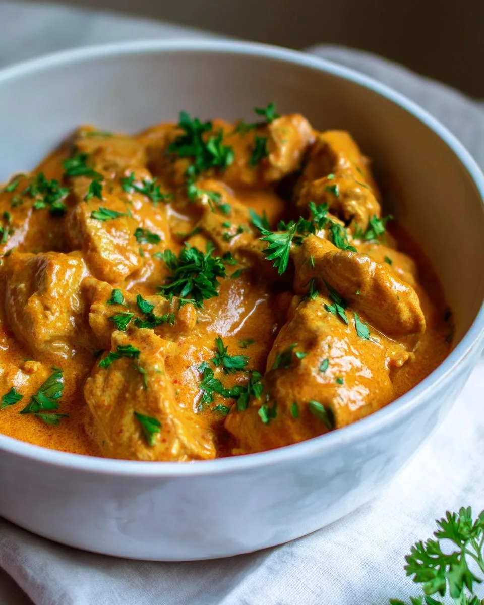 Homemade Butter Chicken - detail 2