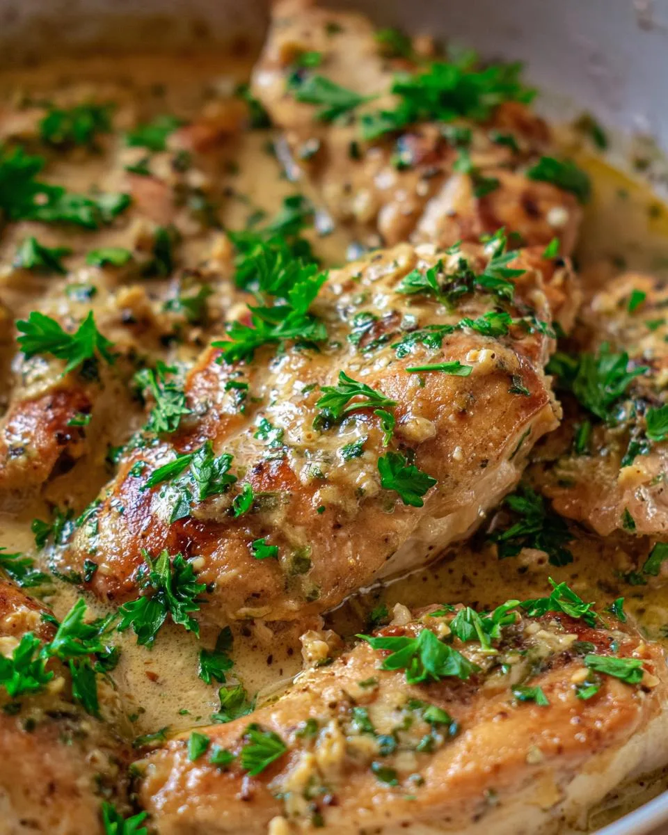 Keto Garlic Parmesan Chicken - detail 1