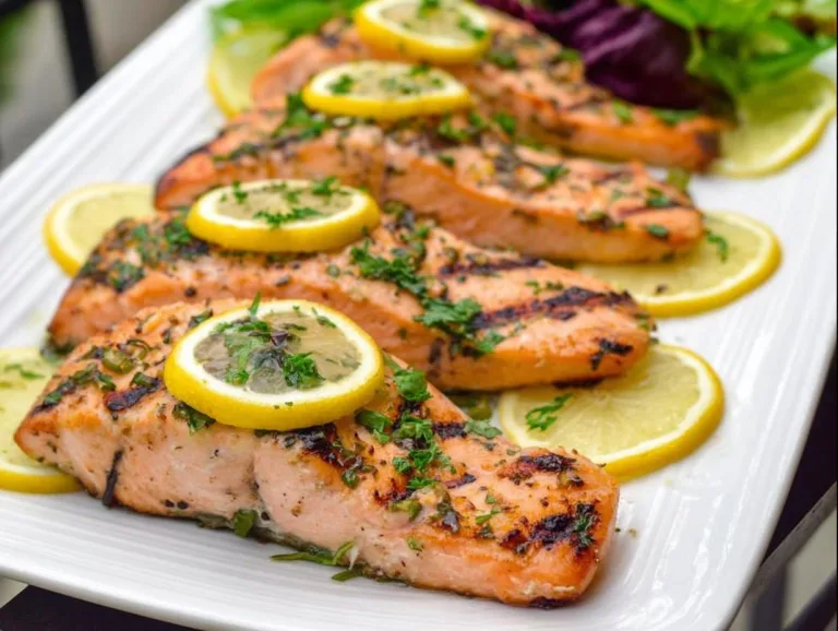 Lemon Grilled Salmon Fillet