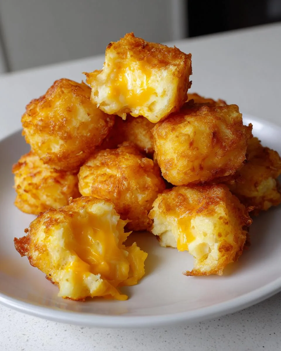 Mashed Potato Cheese Puffs - detail 1