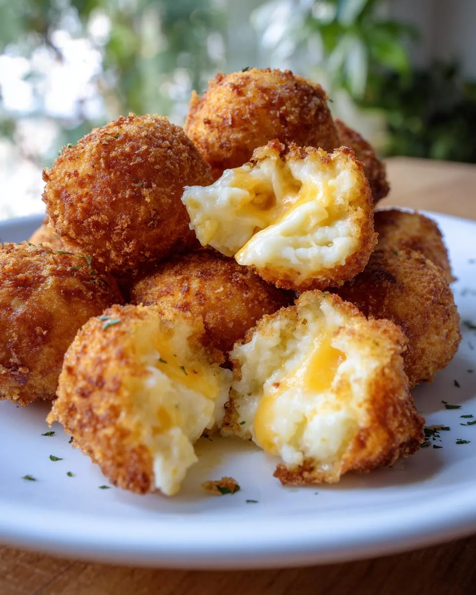 Mashed Potato Cheese Puffs - detail 3