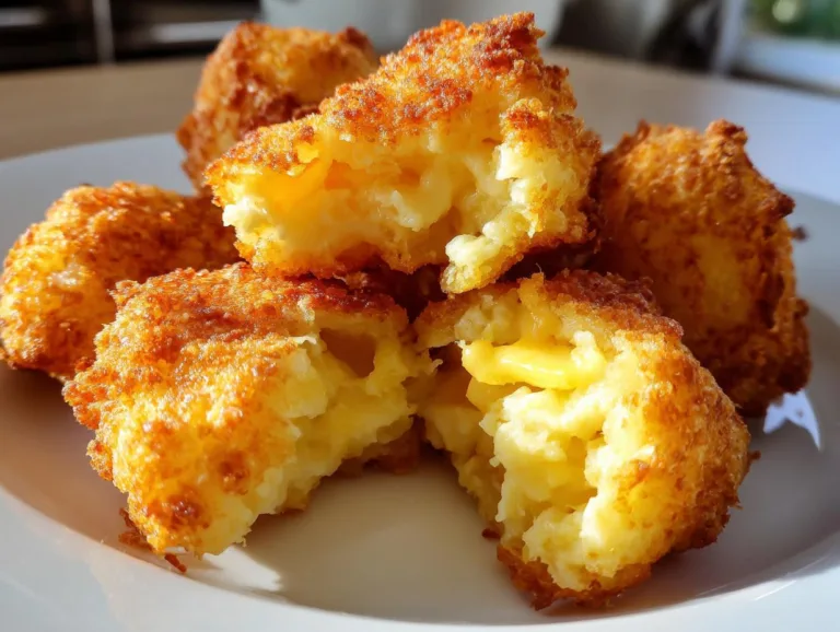 Mashed Potato Cheese Puffs