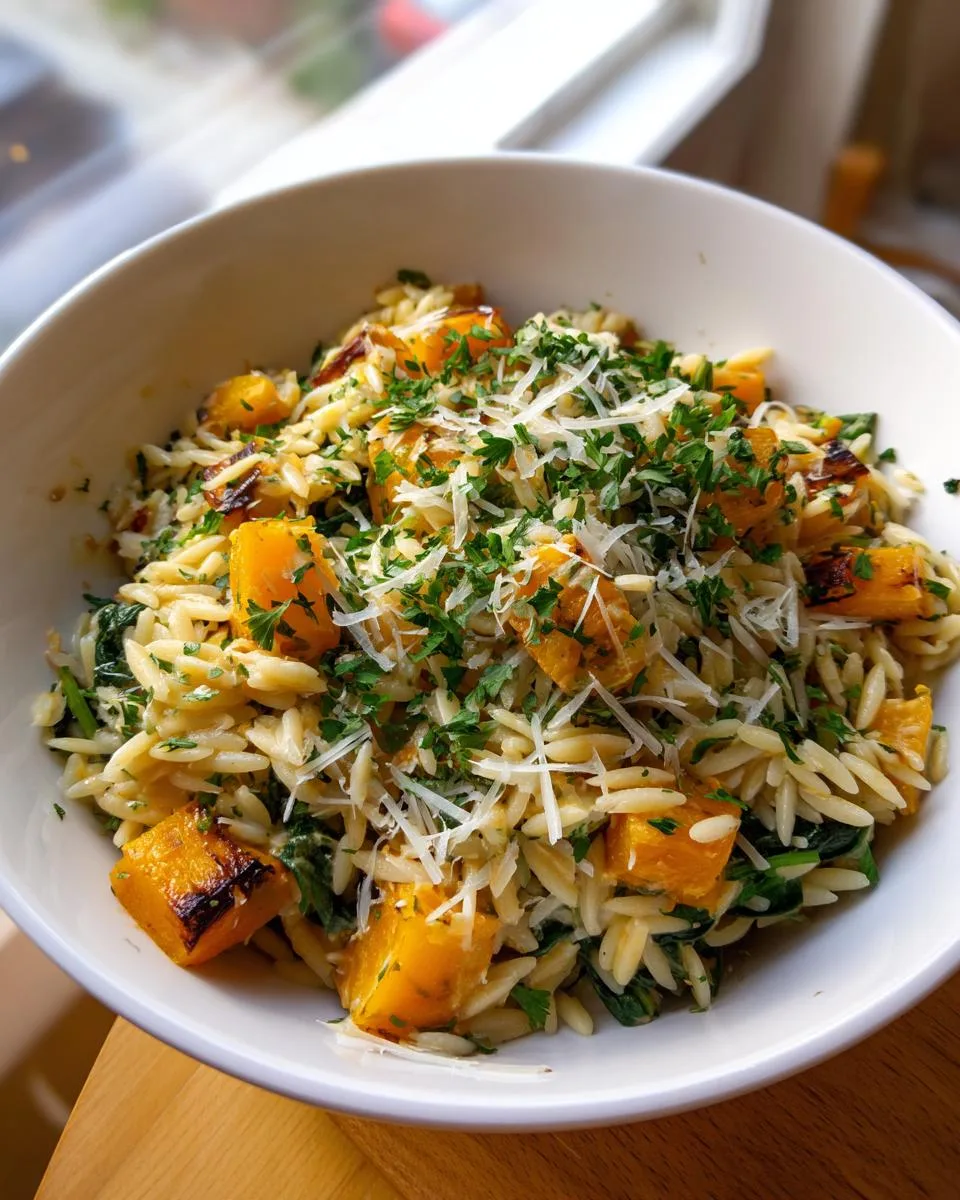 Orzo With Roasted Butternut Squash - detail 1