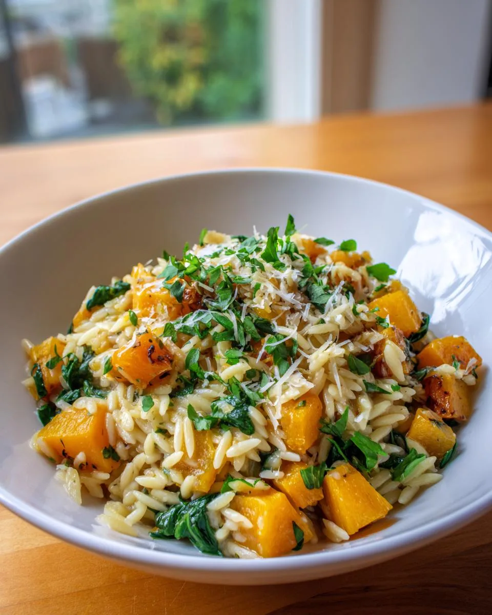 Orzo With Roasted Butternut Squash - detail 3