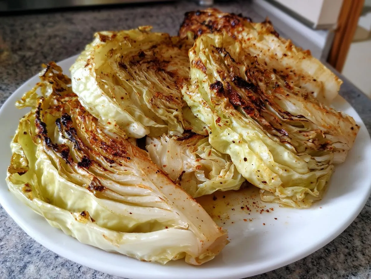 5-Star Oven Roasted Garlic Cabbage Steaks That Wow Everyone