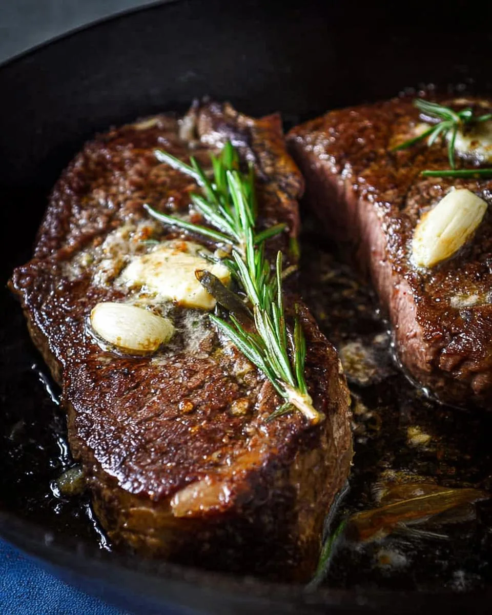 Pan Seared Steak Recipe - detail 1