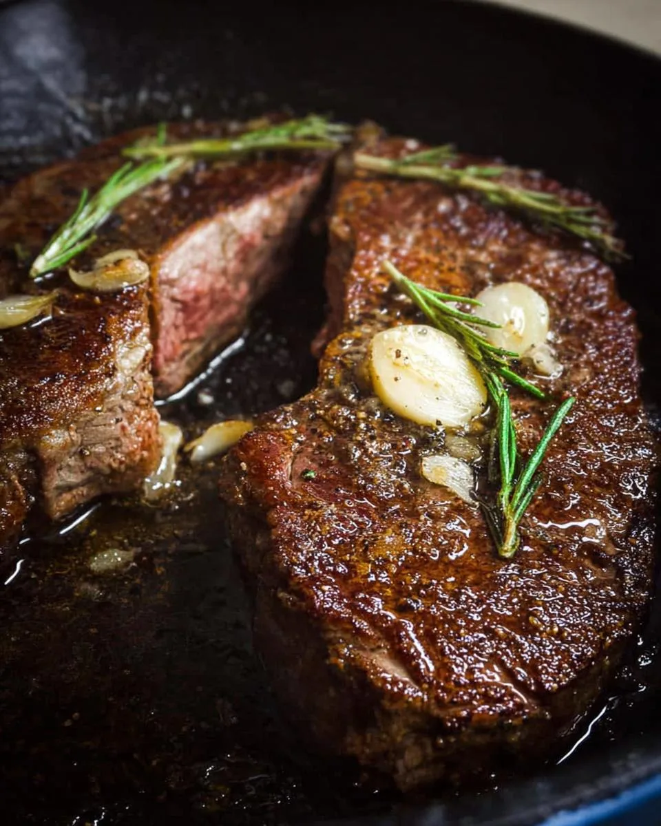 Pan Seared Steak Recipe - detail 3