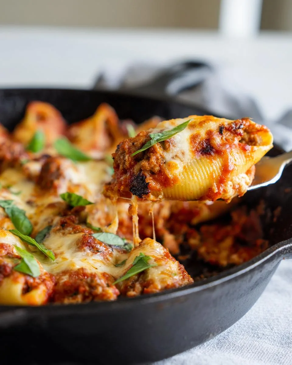 Sausage Stuffed Shells - detail 1