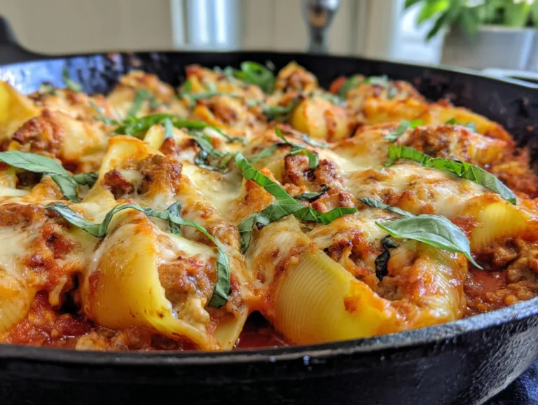 Sausage Stuffed Shells
