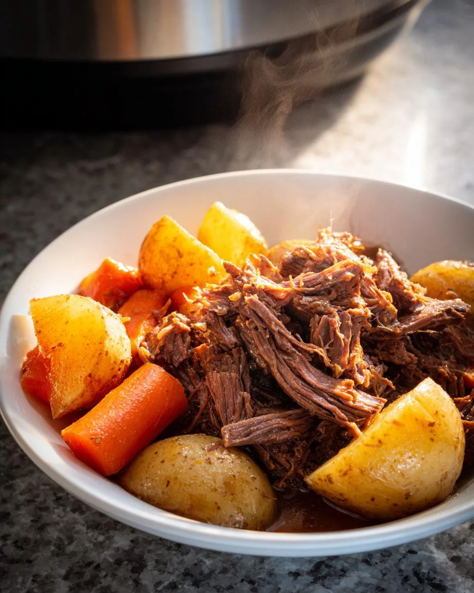 Set and forget Slow Cooker Pot Roast - detail 4