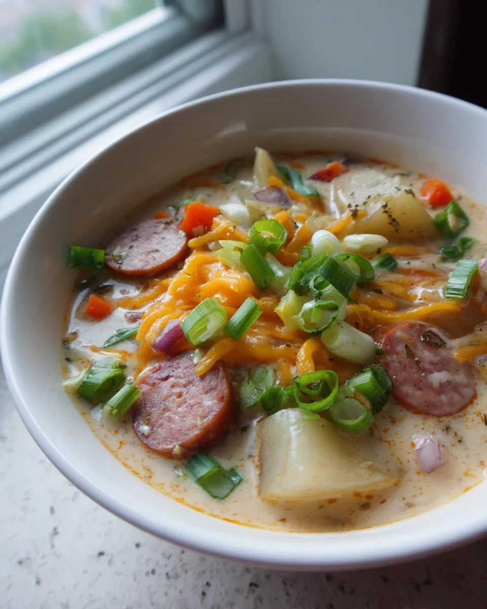 Slow Cooker Cajun Potato Soup - detail 1