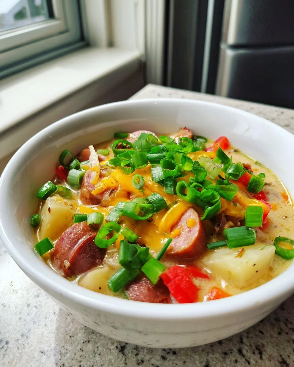 Slow Cooker Cajun Potato Soup - detail 2