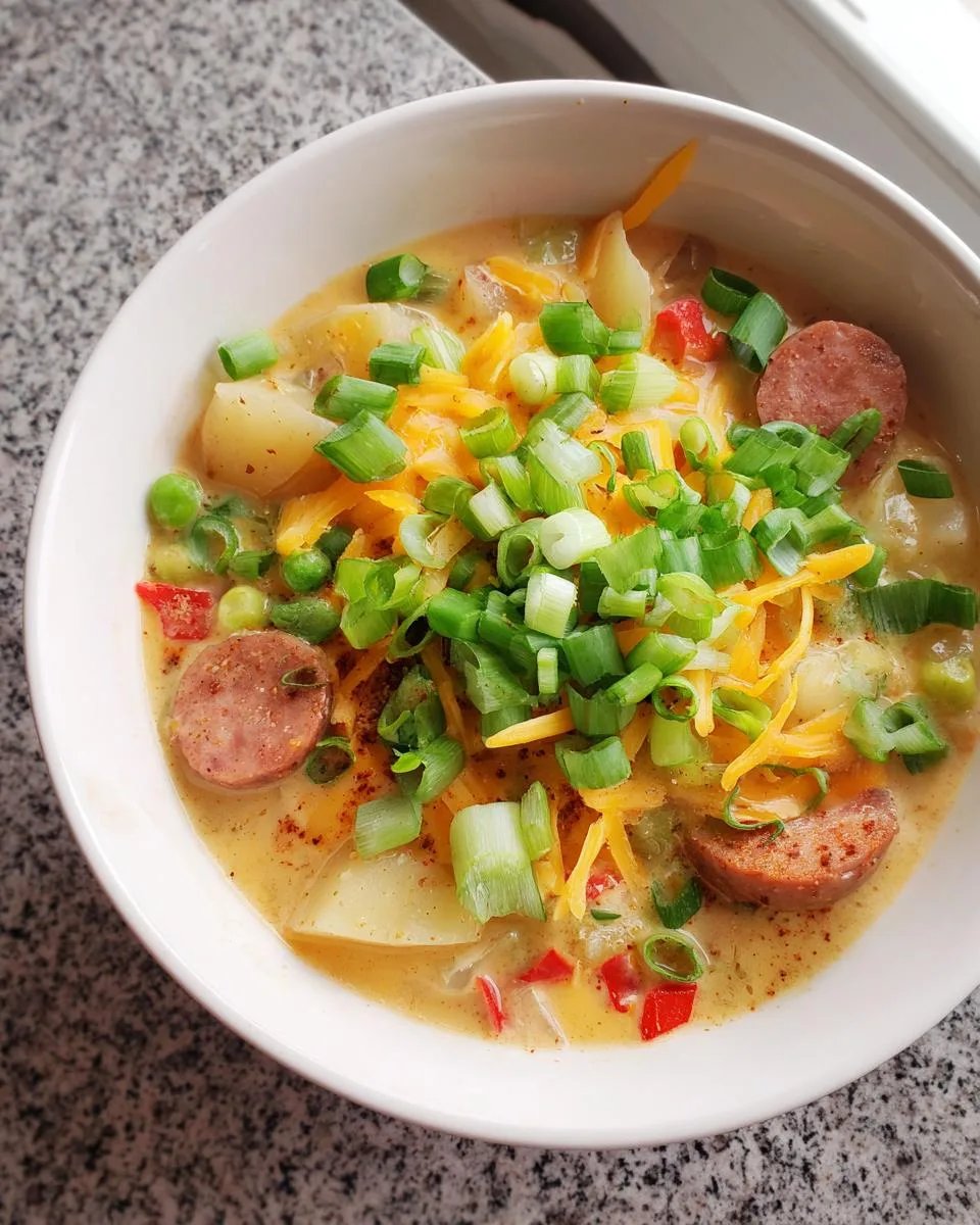 Slow Cooker Cajun Potato Soup - detail 3