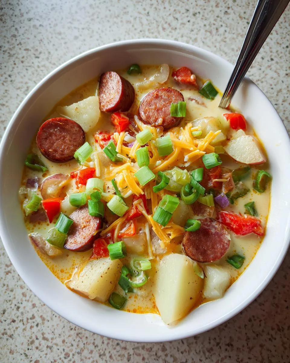 Slow Cooker Cajun Potato Soup - detail 4