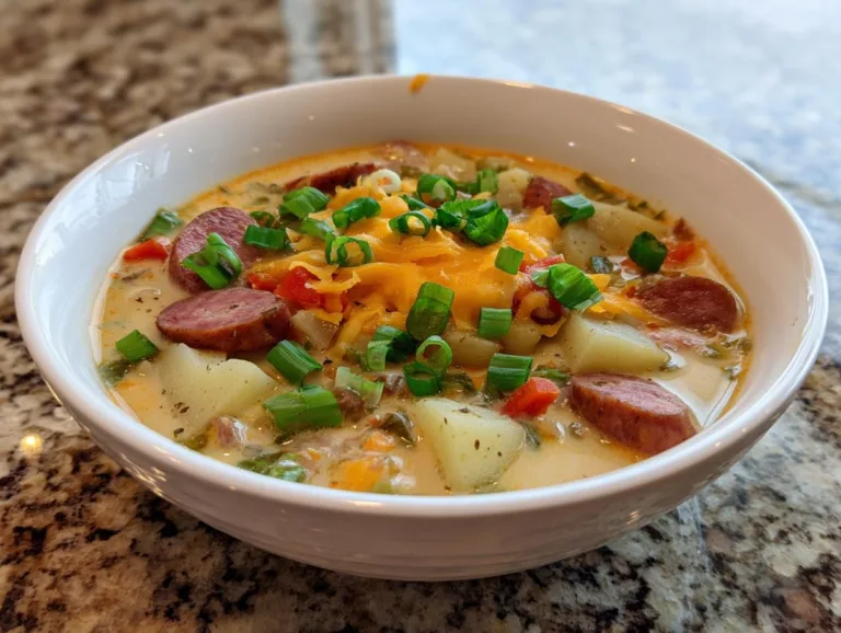 Slow Cooker Cajun Potato Soup