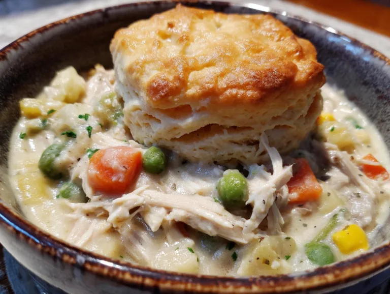 Slow Cooker Chicken Pot Pie