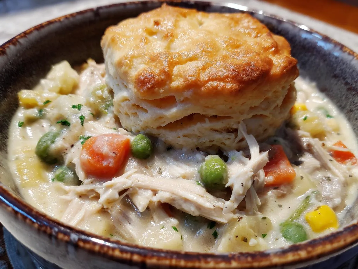 Slow Cooker Chicken Pot Pie: 10-Minute Prep Comfort Magic