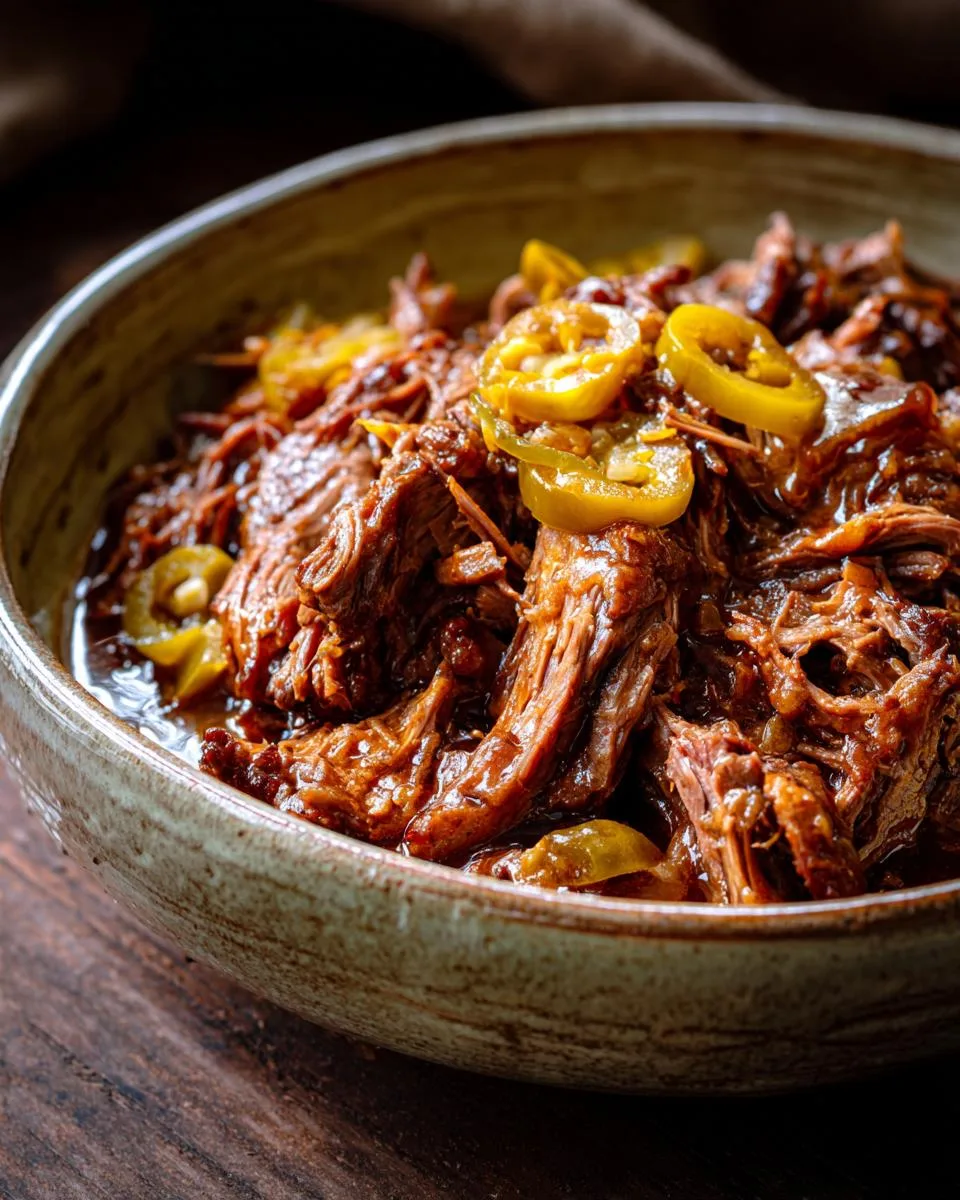 Slow Cooker Mississippi Pot Roast - detail 3