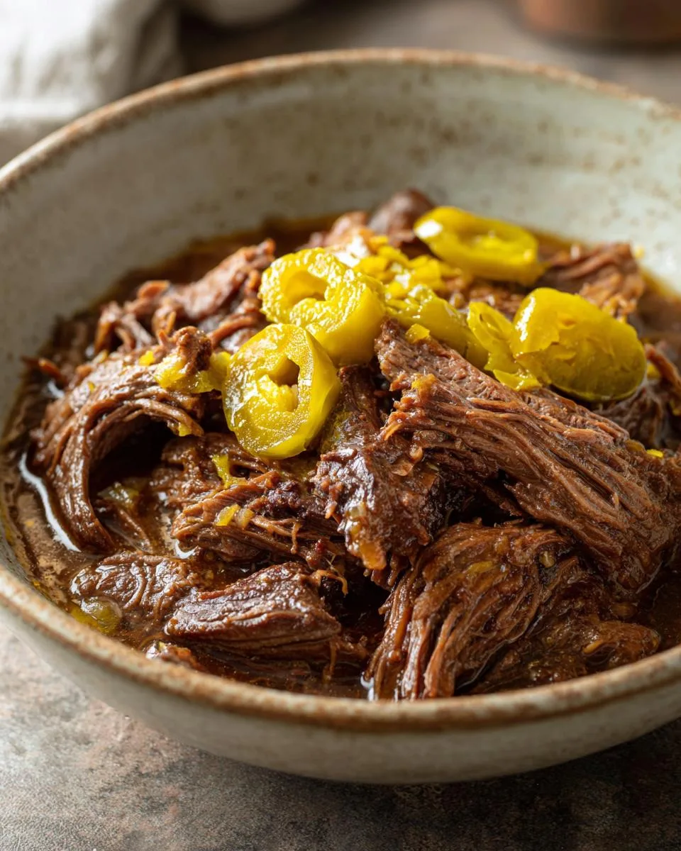 Slow Cooker Mississippi Pot Roast - detail 4