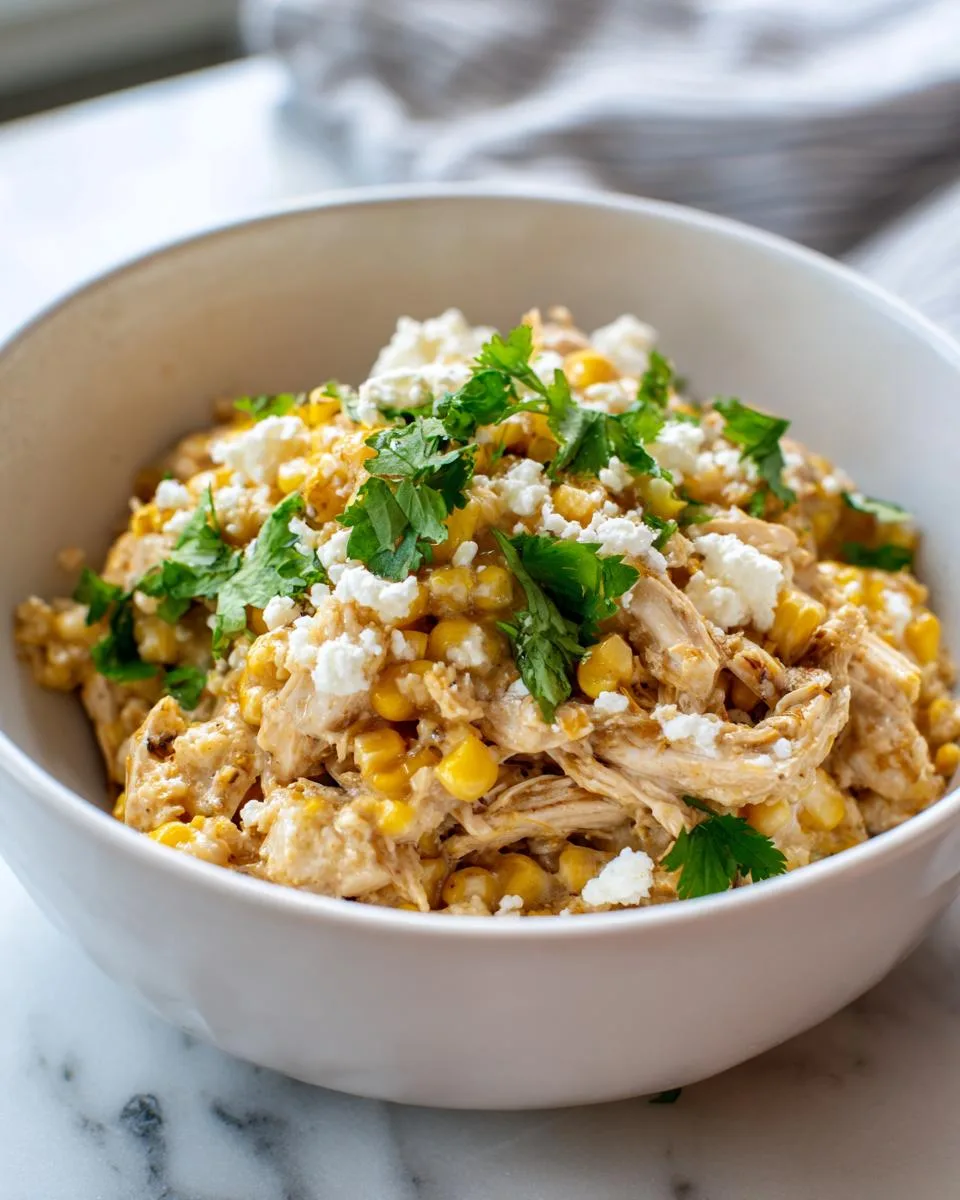 Slow Cooker Street Corn Chicken - detail 3