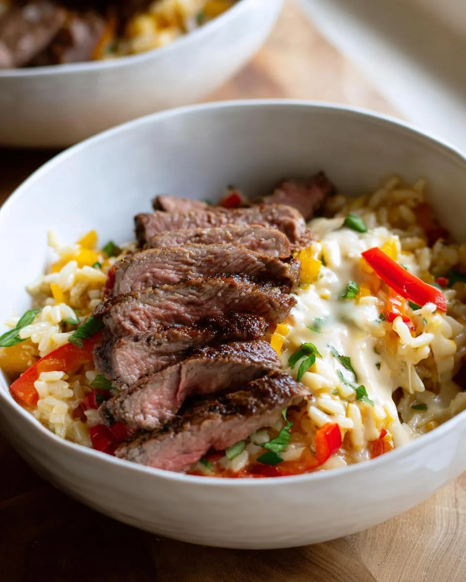 Steak and Queso Rice - detail 3