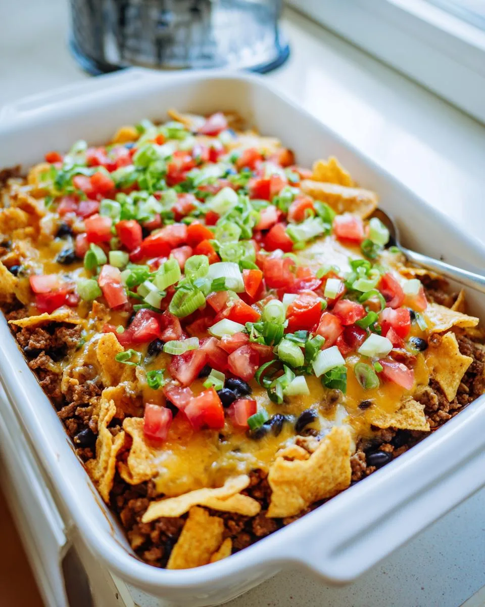 Walking Taco Casserole - detail 3