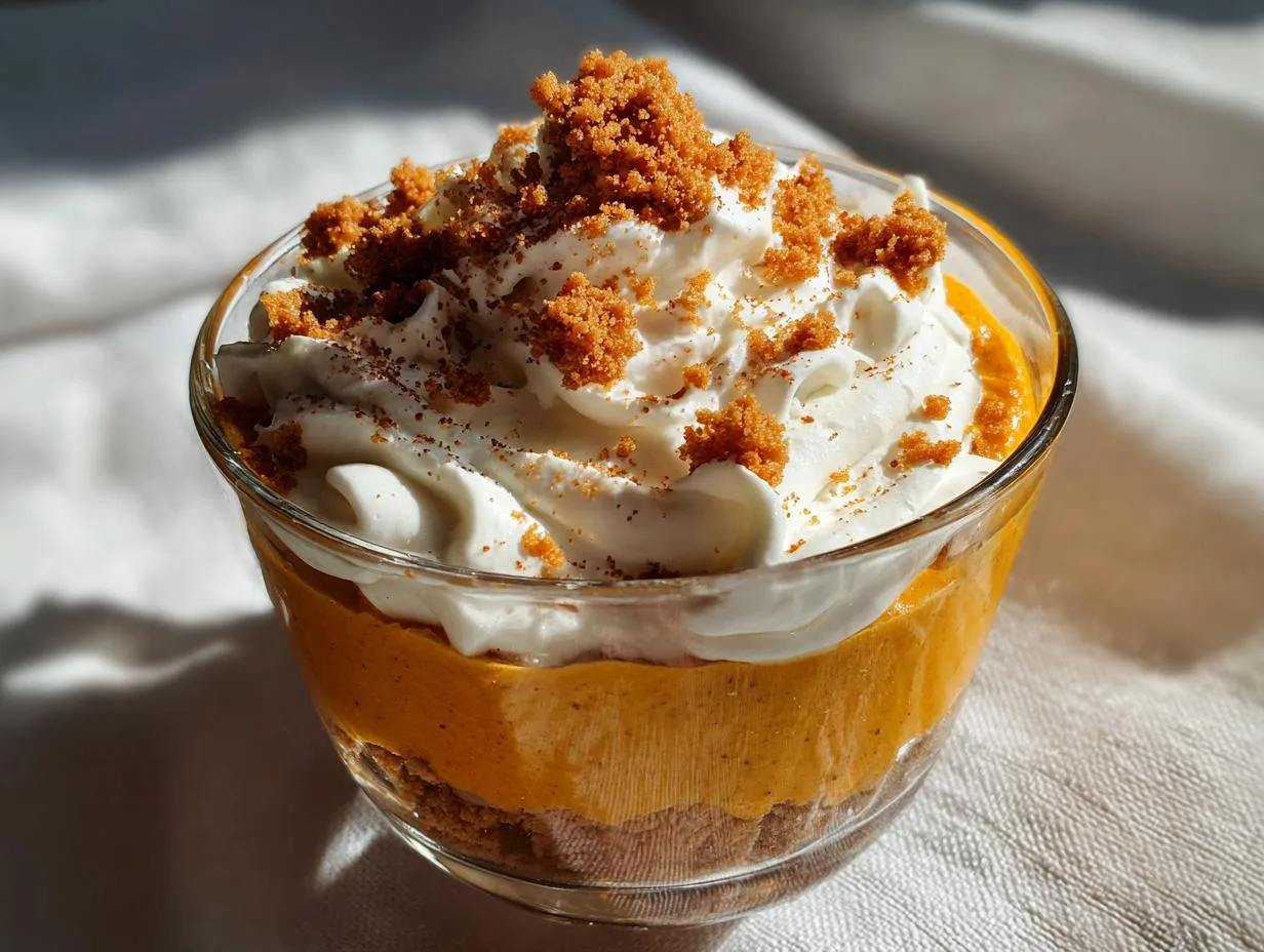 Creamy Pumpkin Cheesecake Mousse in Just 15 Minutes