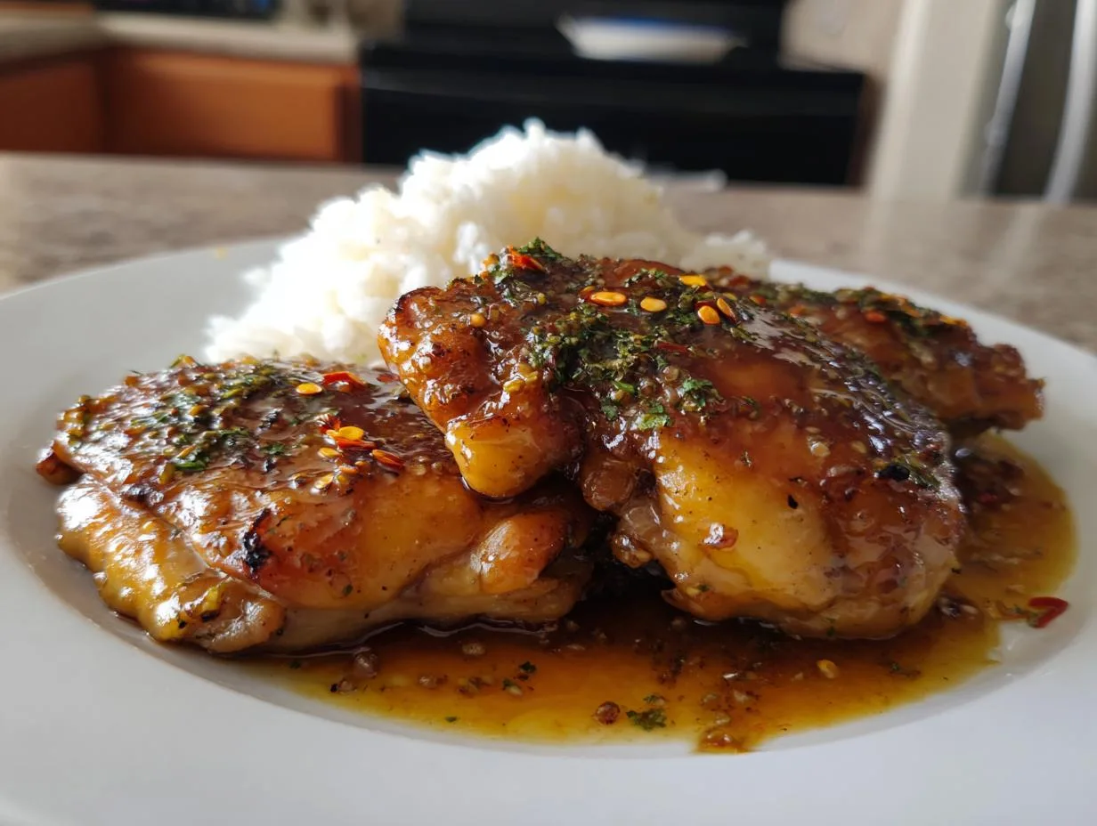 20-Minute Honey Garlic Chicken Thighs: Irresistible Flavor!