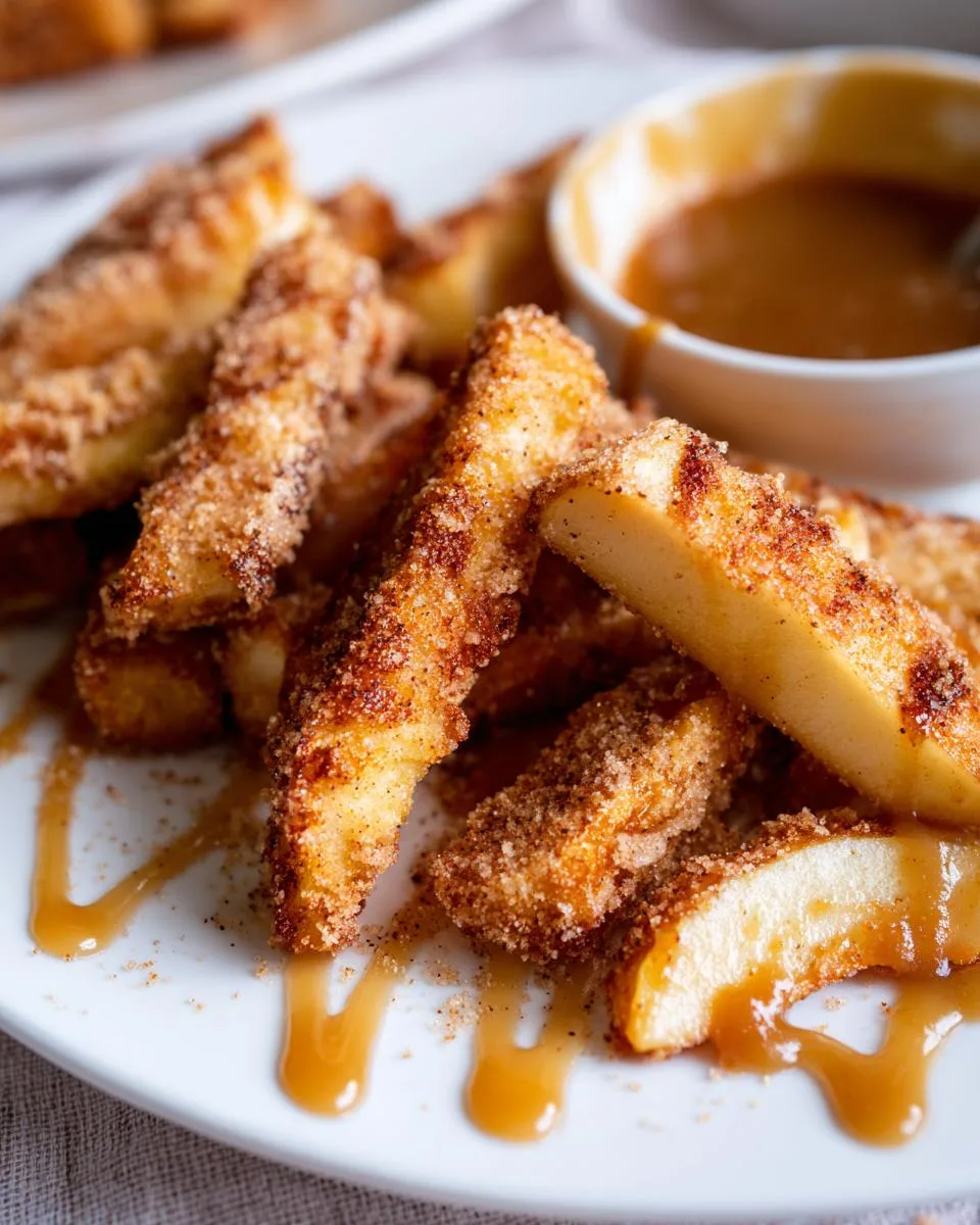 Air Fryer Apple Fries - detail 3