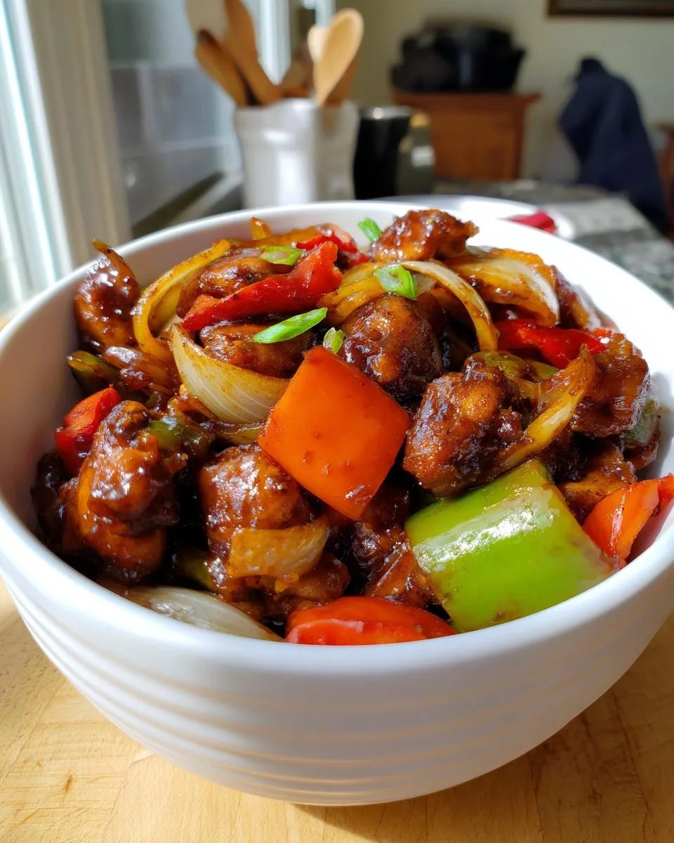 Black Pepper Chicken Stir-Fry - detail 1
