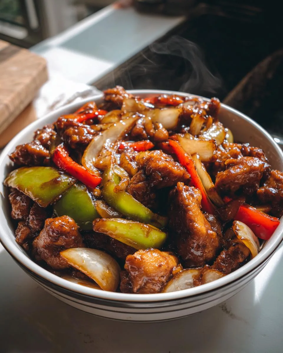 Black Pepper Chicken Stir-Fry - detail 2