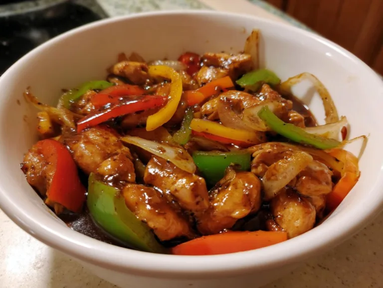 Black Pepper Chicken Stir-Fry