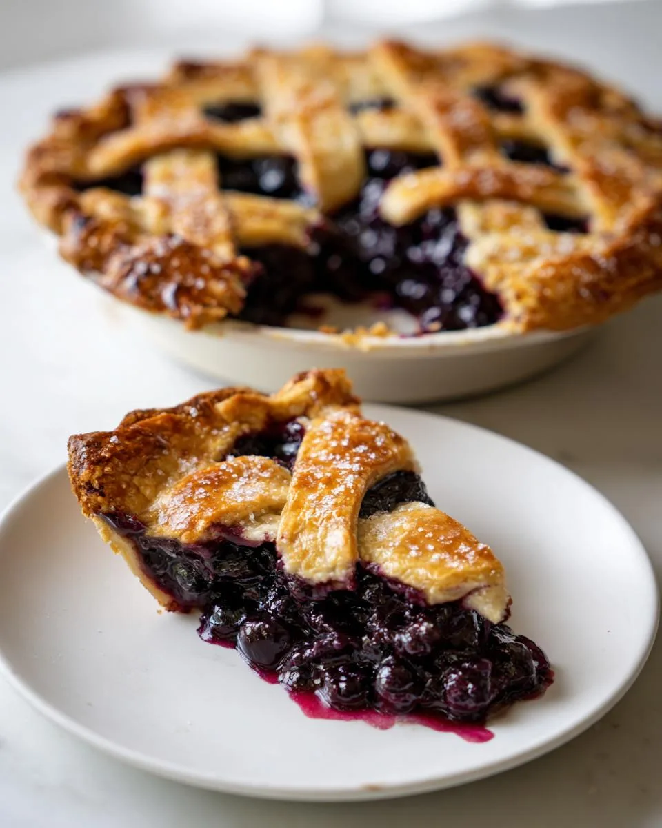 Blueberry Pie - detail 2