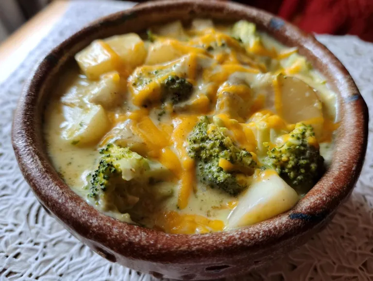 Broccoli Potato Cheese Soup