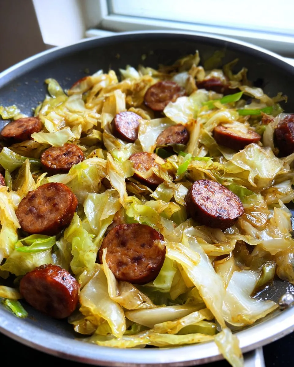 Cabbage And Sausage Recipe - detail 1